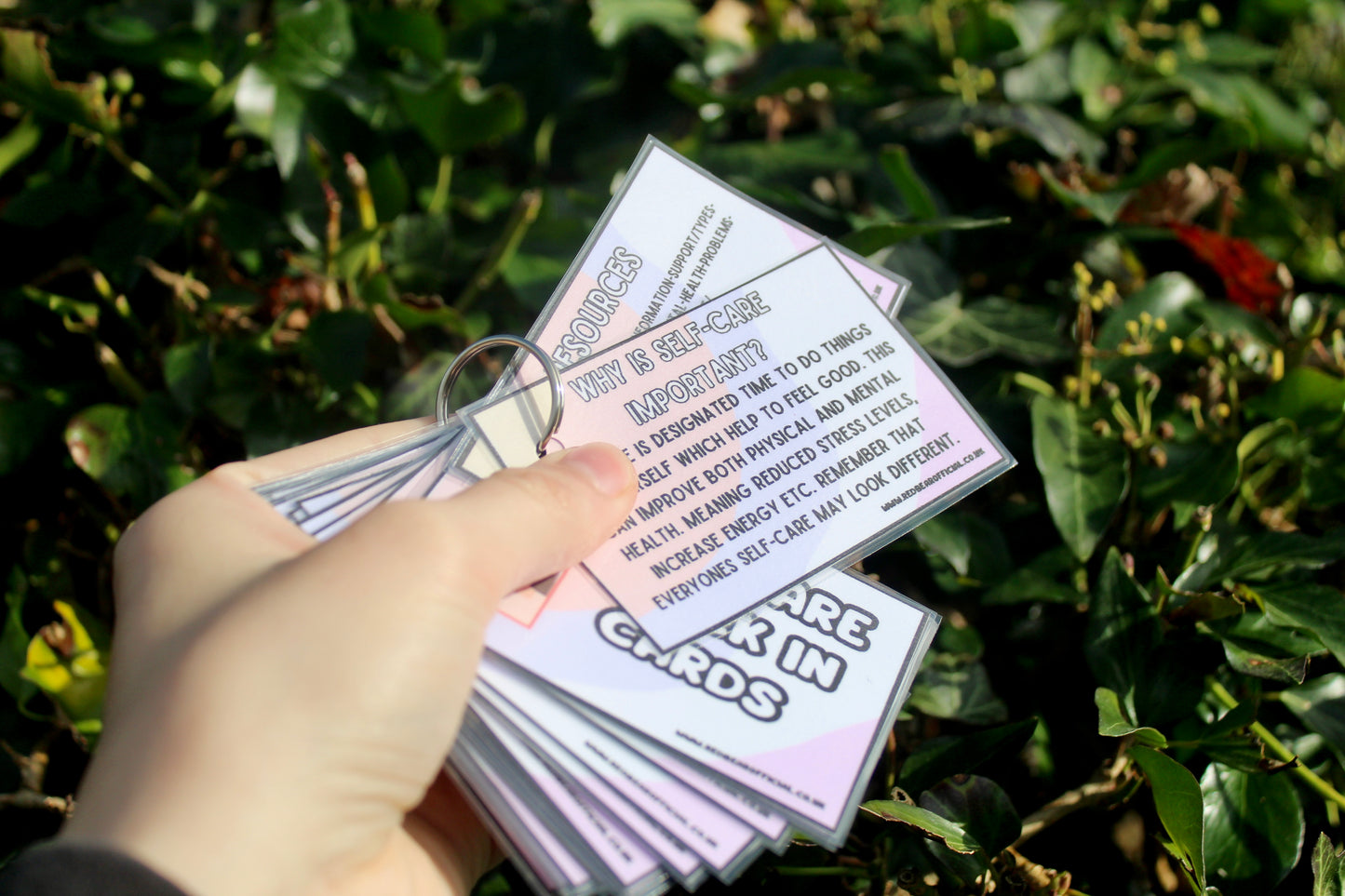 16pcs communication card set for self-care check in cards | Mental health | Anxiety | Panic attack