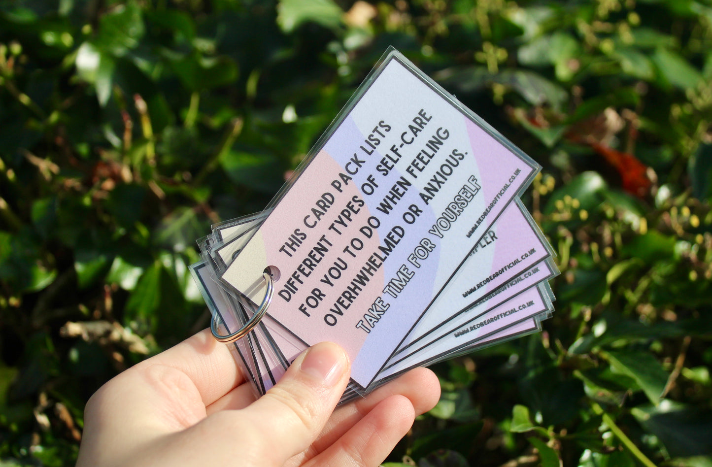 16pcs communication card set for self-care check in cards | Mental health | Anxiety | Panic attack