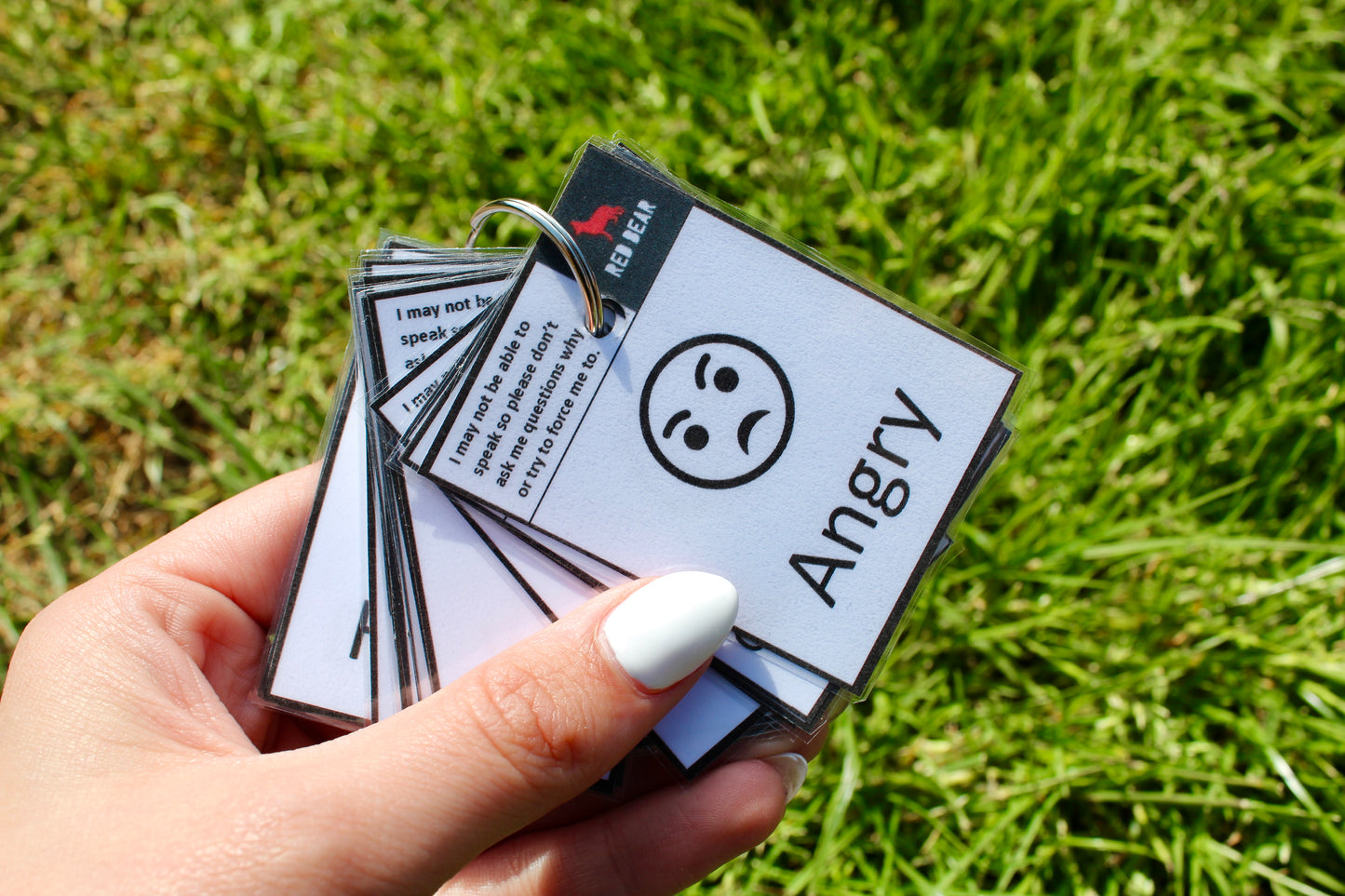 16pcs emotions/feelings communication card set/non-verbal communication