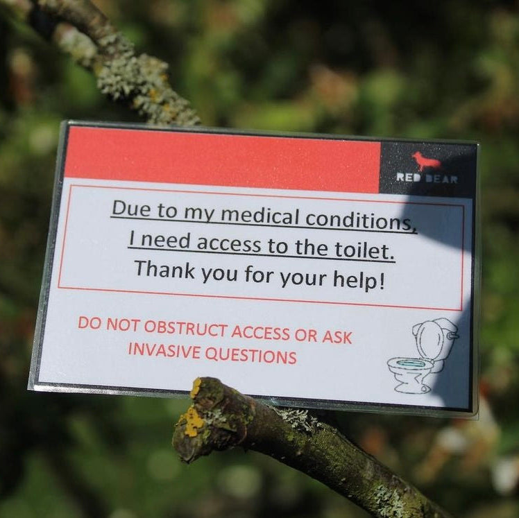 I need access to the toilet communication/alert card