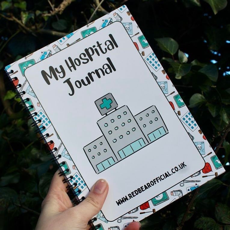 My Hospital Journal | A5 medical history, medical records, medical info tracker/planner