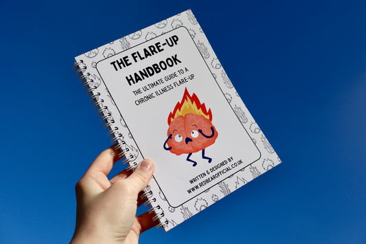 The Flare-up Handbook | A5 chronic illness | disability journal | Planner