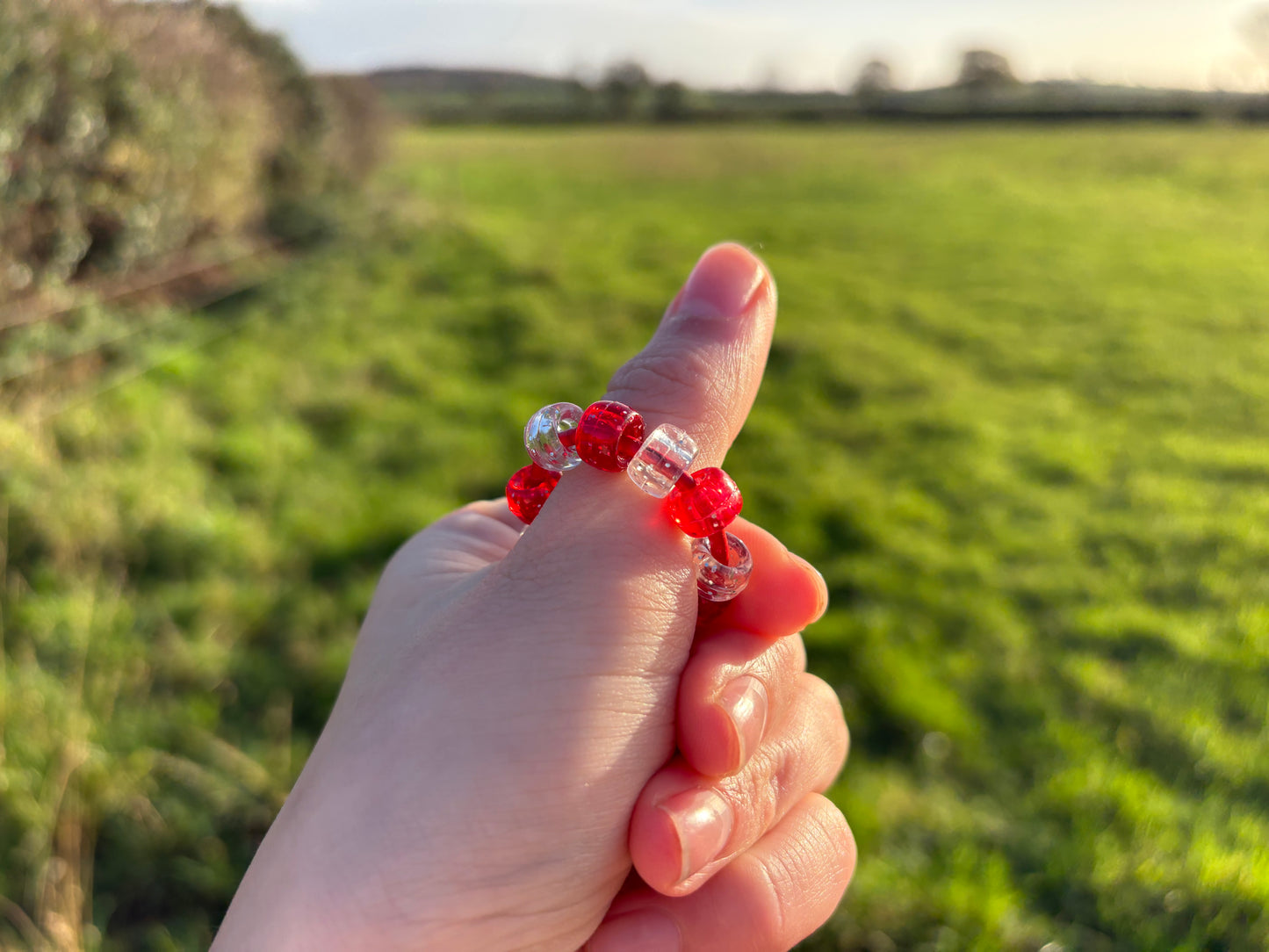 Limited Edition Christmas Sensory Seeker ®️ | rolling fidget | stimming | neurodivergent | autism stress ring (Copy)