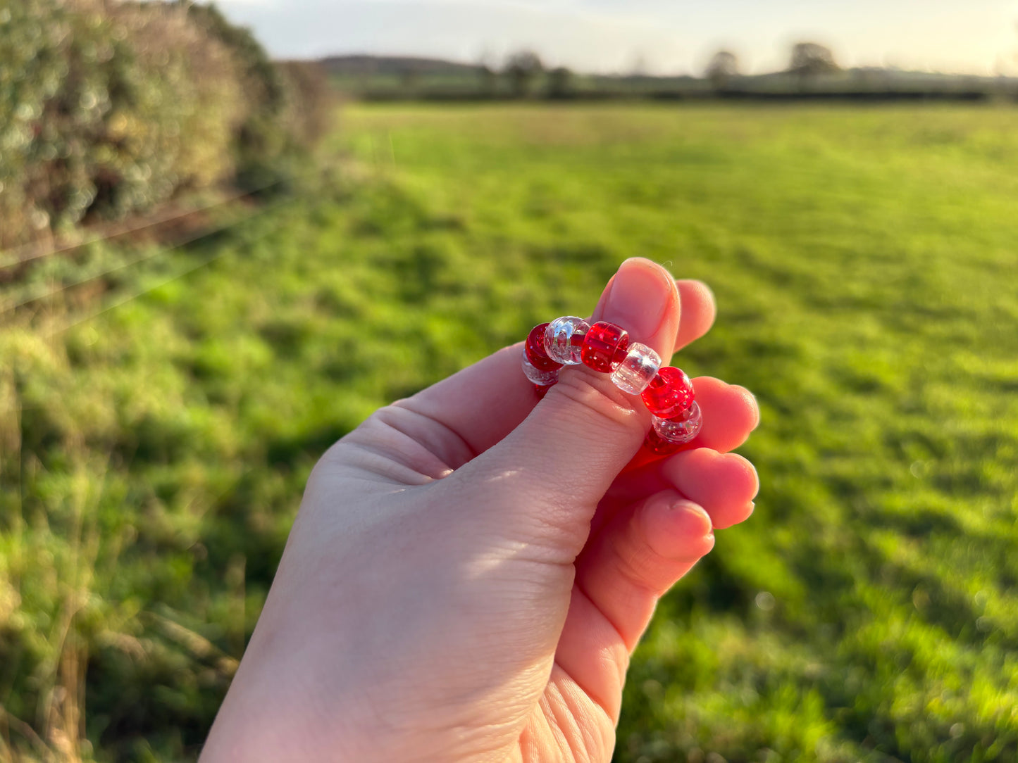 Limited Edition Christmas Sensory Seeker ®️ | rolling fidget | stimming | neurodivergent | autism stress ring (Copy)