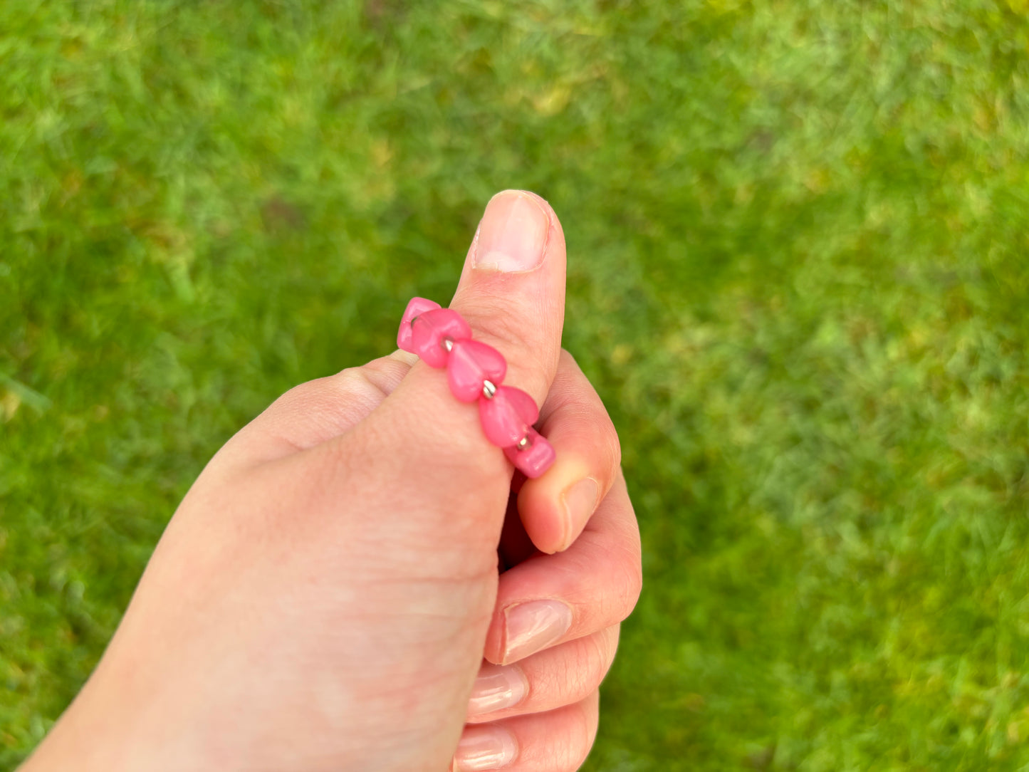 The Heart Bead Sensory Seeker ®️| rolling fidget | stimming | neurodivergent | autism stress ring