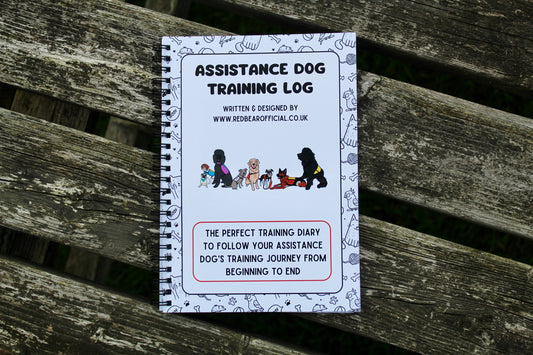 Assistance Dog Training Journal | training log | training diary