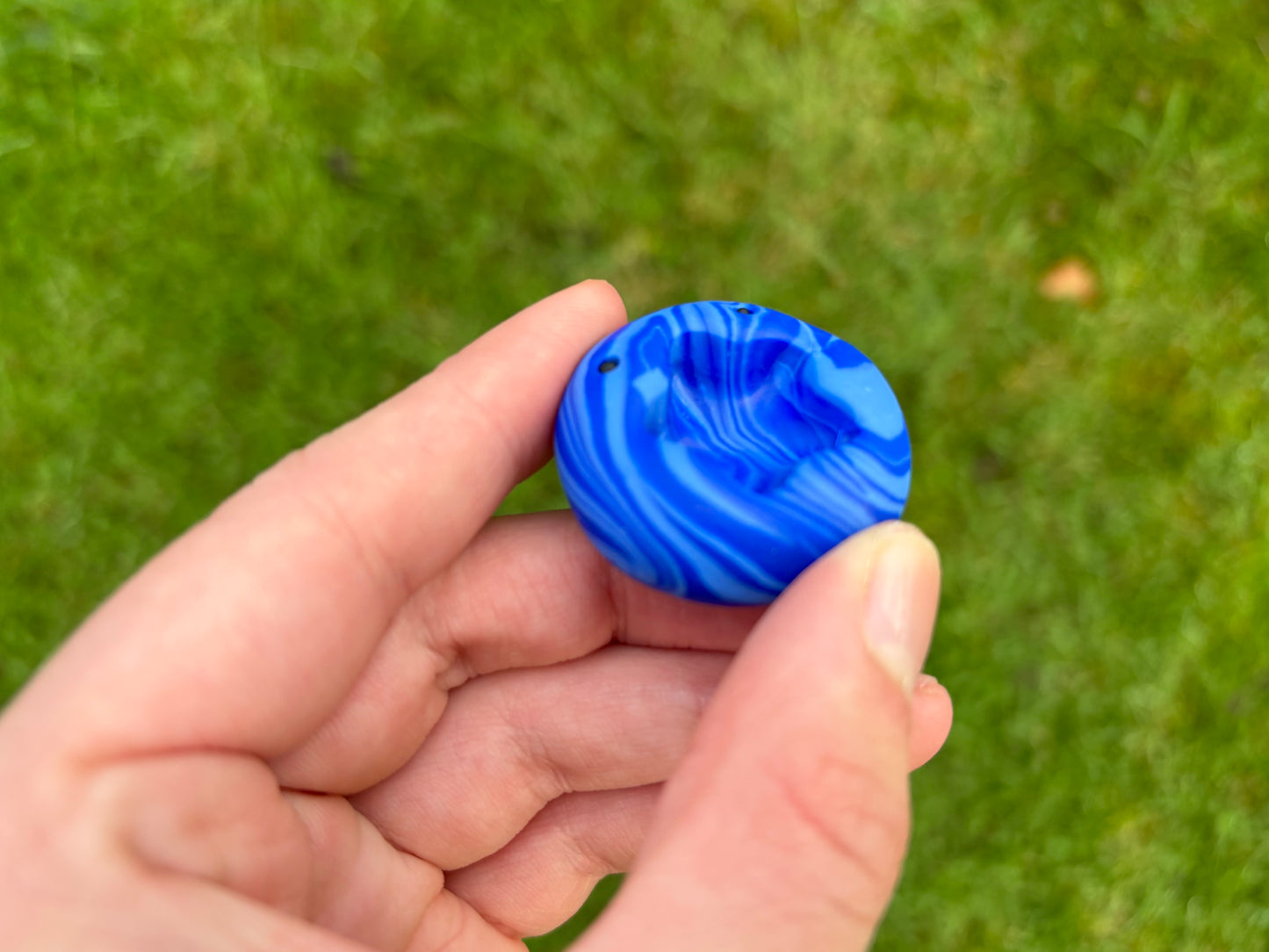 Thumbmi Star - multicolour tactile glitter worry stone / thumb fidget / comfort stone