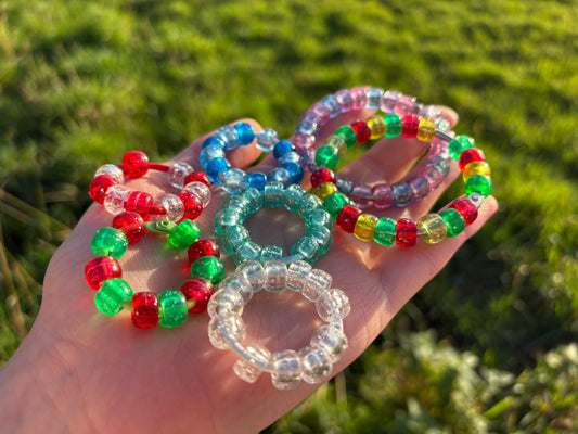 Limited Edition Christmas Sensory Seeker ®️ | rolling fidget | stimming | neurodivergent | autism stress ring (Copy)