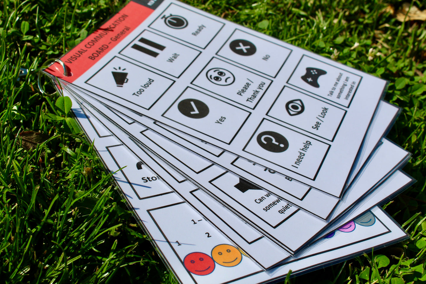 A5/A4 non-verbal visual communication boards | 6 variations