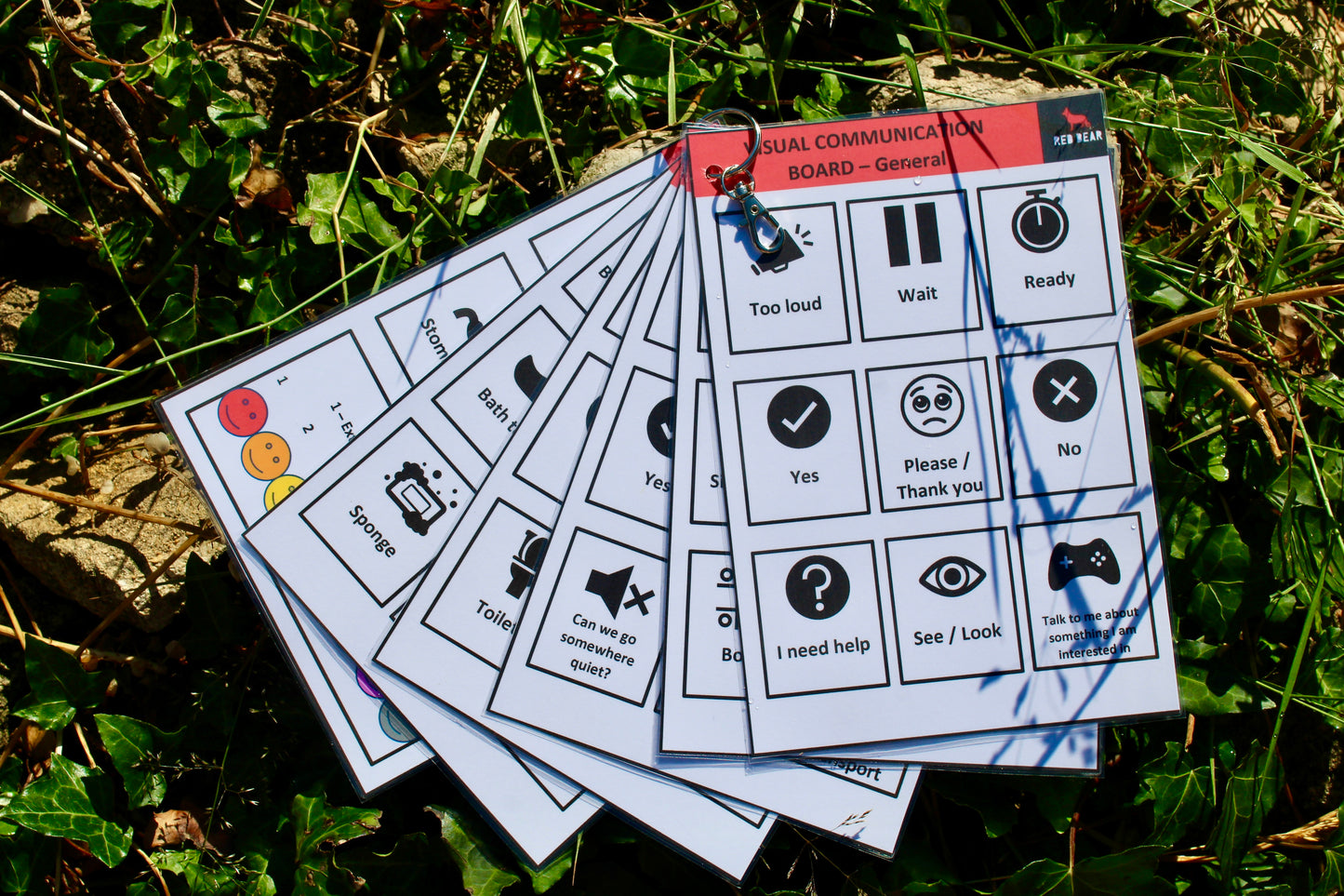 A5/A4 non-verbal visual communication boards | 6 variations