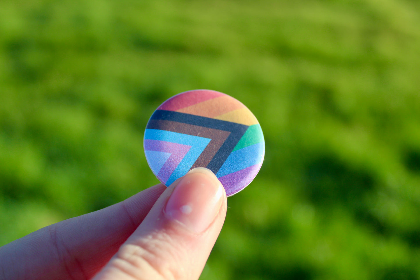 Pride flag | Pronoun | LGBTQIA+ 32mm button pin badges