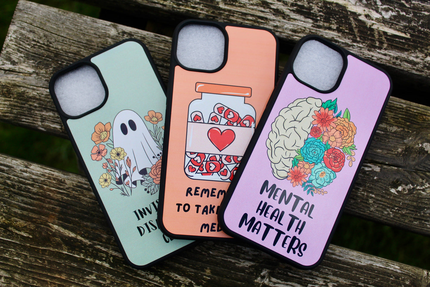 Disability / Invisible illness / Mental Health Matters phone case