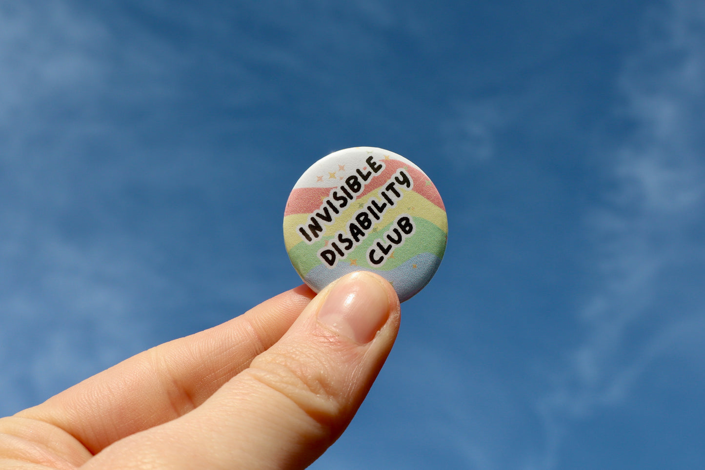 32mm Invisible Disability Club | Disability |Spoonie | Autism |ADHD | Chronic Illness